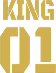 Bluza King 01 Czarna Gold