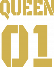 Bluza Queen 01 z Kapturem Gold