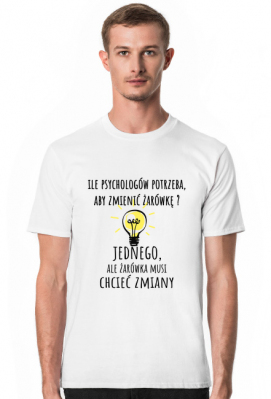Psycholog. Prezent dla Psychologa, Psychiatry. Psychoterapeuta. Koszulka dla Psychologa - Prezent dla Psychologa