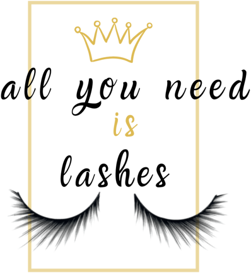 Torba "All you need is lashes"