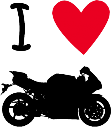 Koszulka "Love motocykle"