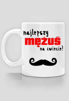 Kubek najlepszy mąż Walentynki - DD&JB
