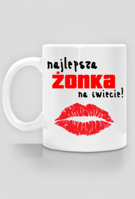 Kubek najlepsza żona Walentynki - DD&JB
