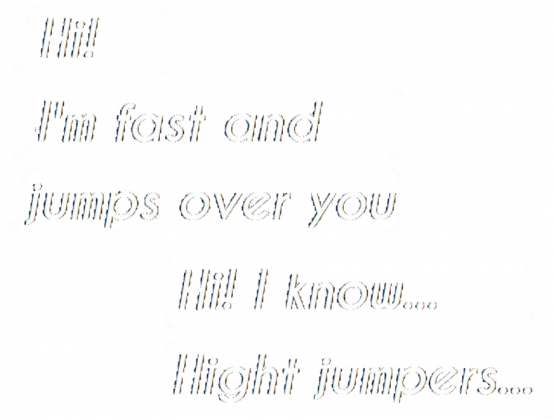 High jump/ skok wzwyż