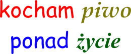 kocham piwo ponad życie