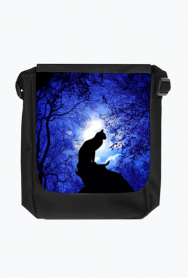 torba kot nocą - pixelex