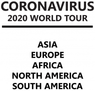 Kamizelka odblaskowa CORONAVIRUS 2020 WORLD TOUR