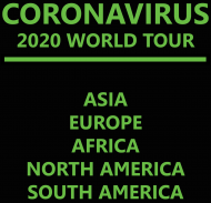 Torba CORONAVIRUS 2020 WORLD TOUR