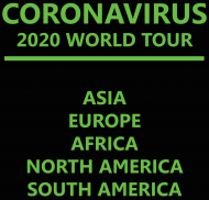 Premium bluza CORONAVIRUS 2020 WORLD TOUR