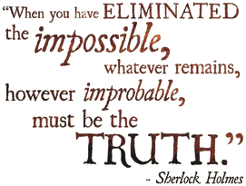 Kubek z cytatem "Truth" Sherlock Holmes