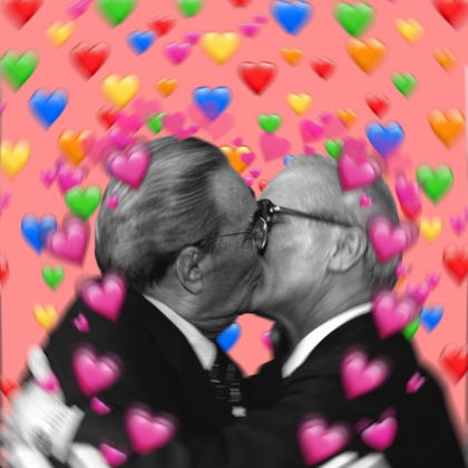 Leonid Breżniew i Erich Honecker