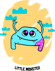 koszulka little monster
