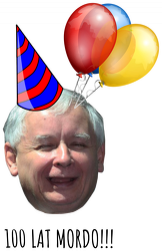 kubek urodzinowy Jarosław Kaczyński,|śmieszny kubek urodzinowy| kubek z nadrukiem| urodziny|pis|