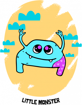 koszulka little monster
