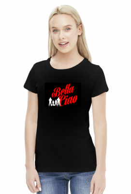 T-SHIRT BELLA CIAO DOM Z PAPIERU - Na Topie - Sklep Online