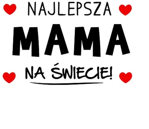najlepsza mama koszulka dzień matki