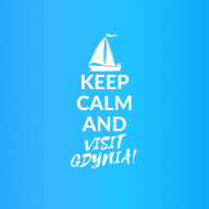 Magnes polimerowy "Keep calm and Visit Gdynia!"
