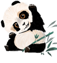 Słodka panda - kubek