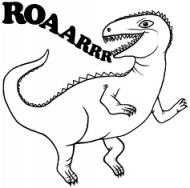 ROAARRR - Kubek magiczny Dino