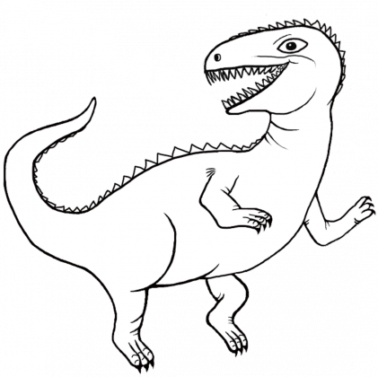 ROARR Body dziecięce z dinozaurem czarne