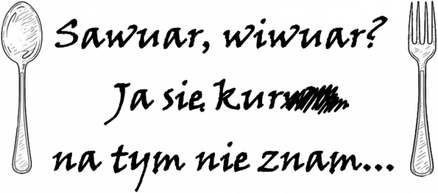 sawuar wiwuar - koszulka z KLASĄ męska biała