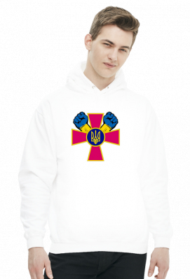 bluza unisex wolna ukraina krzyż wojsko - Dla Ukrainy