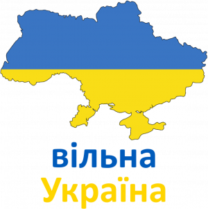 bluza unisex wolna ukraina po ukraińsku flaga mapa - nadruk