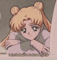 Bluza z kapturem Sailor moon love