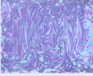 Blue-violet Abstraction