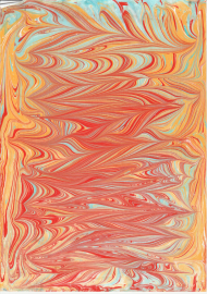 Red-orange Abstraction