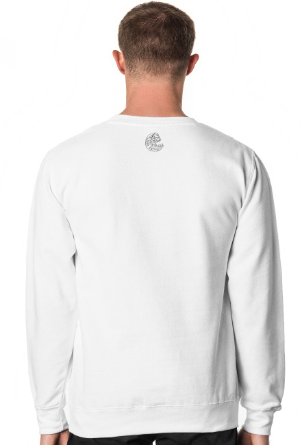 With head in the clouds (White)
