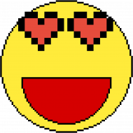 Maseczka - pixels smile