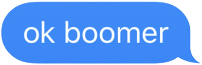 Koszulka męska - "ok boomer"