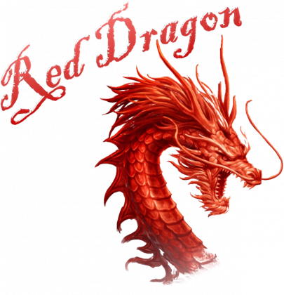 Czerwony smok chiński Red Dragon