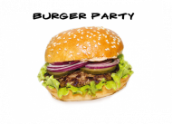Burger Party Koszulka Damska