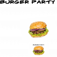 Burger Party bluza klasik
