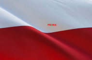 Flaga Polski bluza kangurka