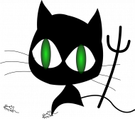 Kot zielone oczy koszulka bawełniana damska