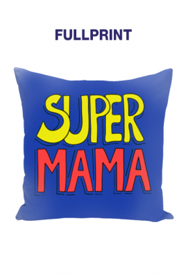 Super mama niebieska poduszka - ulala26