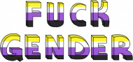 fuck gender hoodie lgbtq nonbinary