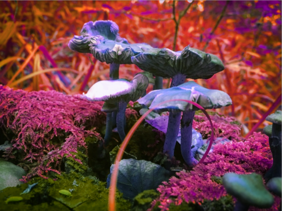 Mushroom Tales Magic Colours Black