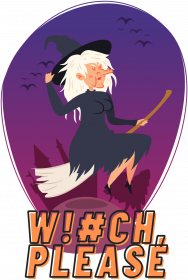Koszulka damska - Witch, Please