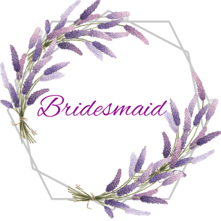 Bridesmaid lavender - kubek