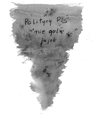 Politycy Pis nie golą jajek - Kubek - Politycy na Mury