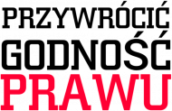 Przywrócić Godność Prawu Torba lniana