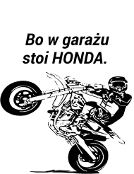 BLUZA MĘSKA ,,BOND CZY HONDA,,