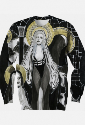 Nowa Maria Królowa Świata Umarłych BLUZA - SSINAMOON COVEN