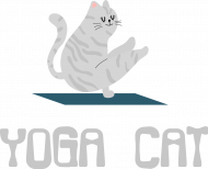 Torba bawełniana- YOGA CAT
