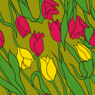 Torba - tulipany