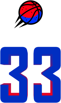 Basketball player RED_BLUE bluza